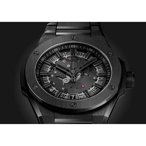 hublot all blacks|hublot integrated time only.